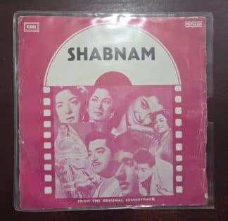 Shabnam  - EMGPE 5022- Record EP Vinyl Vintage -Bollywood