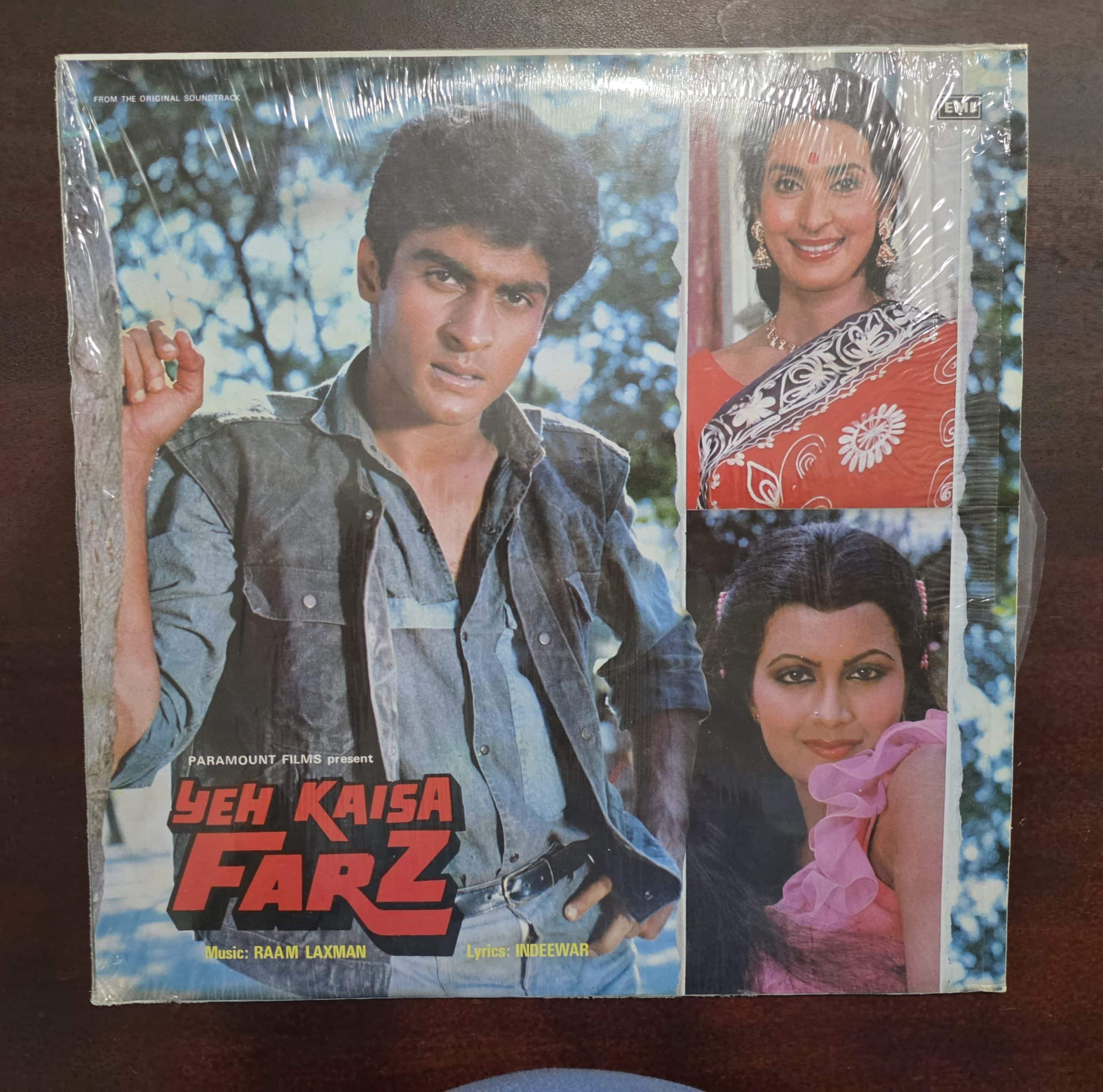 Yeh Kaisa Farz- Record LP Vinyl Vintage - Bollywood