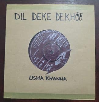 Dil Deke Dekho  - TAE 1021- Record EP Vinyl Vintage -Bollywood