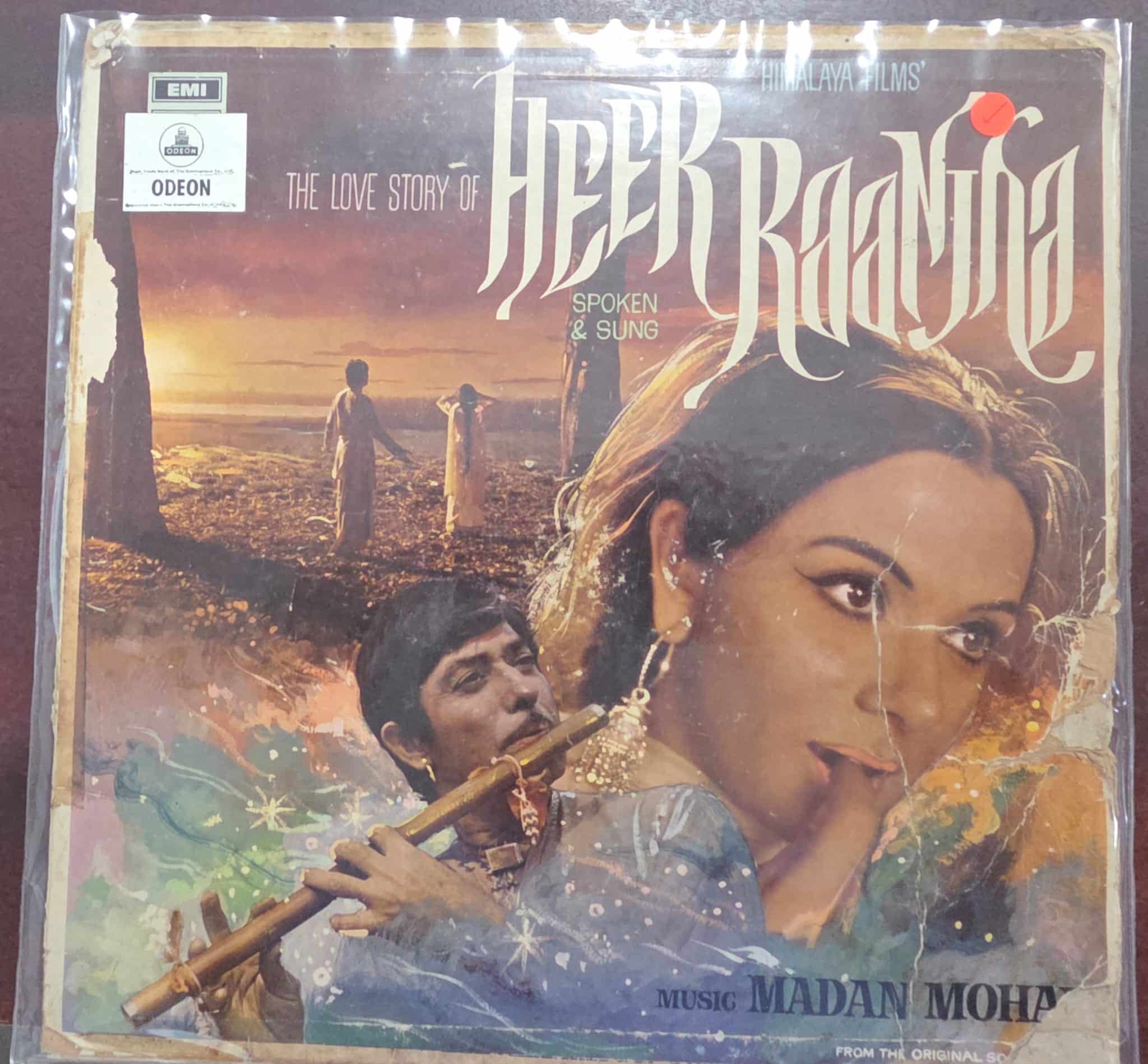 Heer Raanjha - Record LP Vinyl Vintage – Bollywood