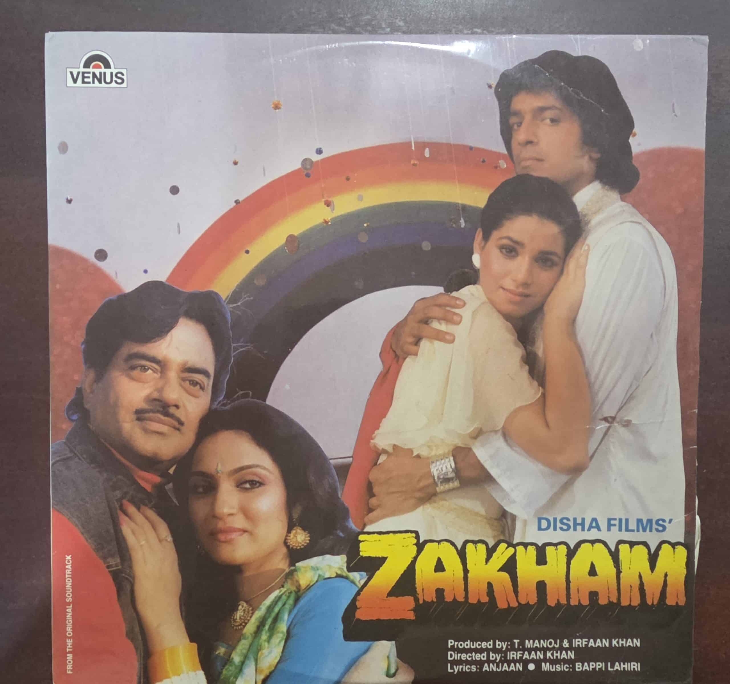 Zakham - Record LP Vinyl Vintage - Bollywood