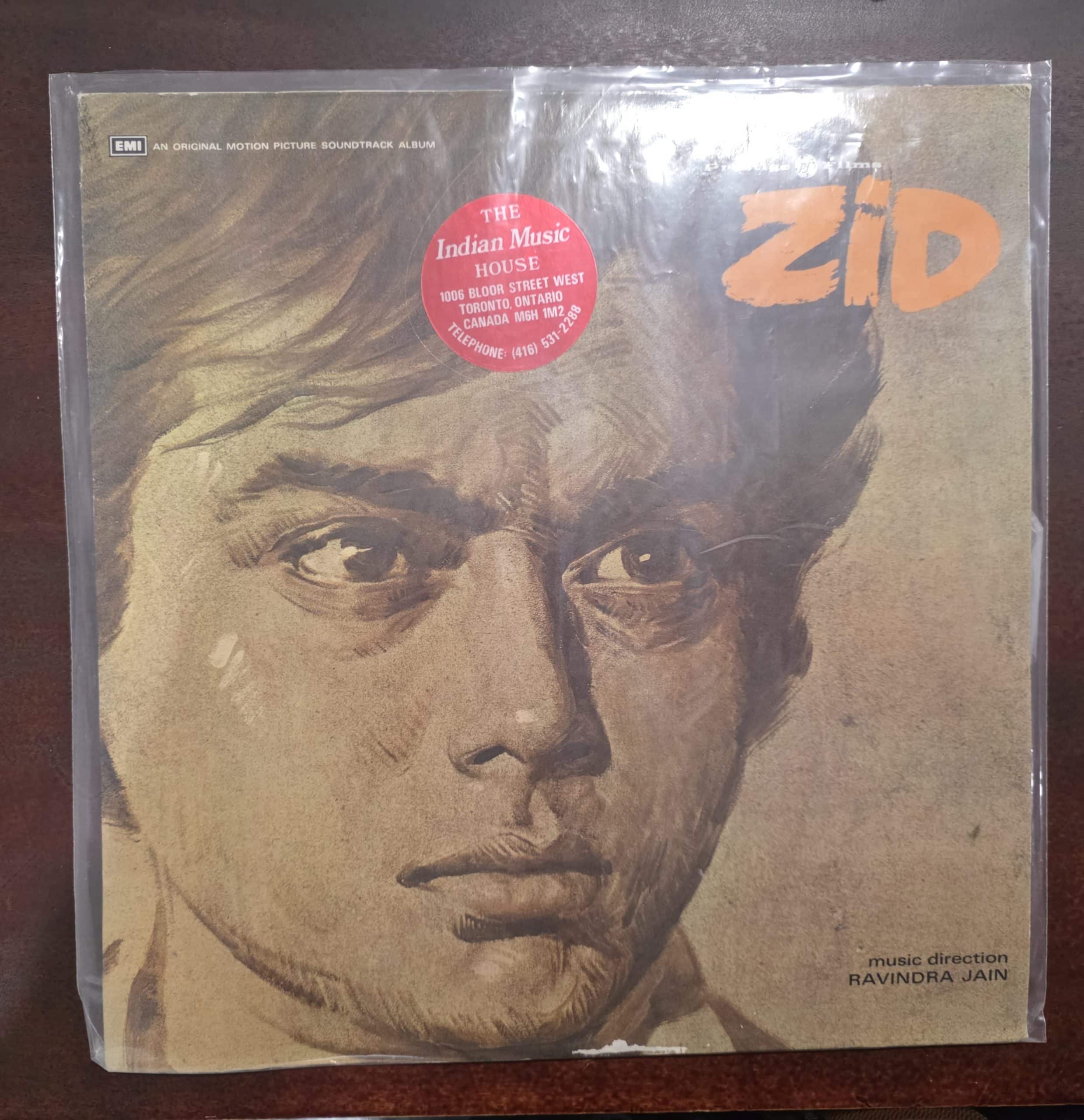 Zid - Record LP Vinyl Vintage - Bollywood