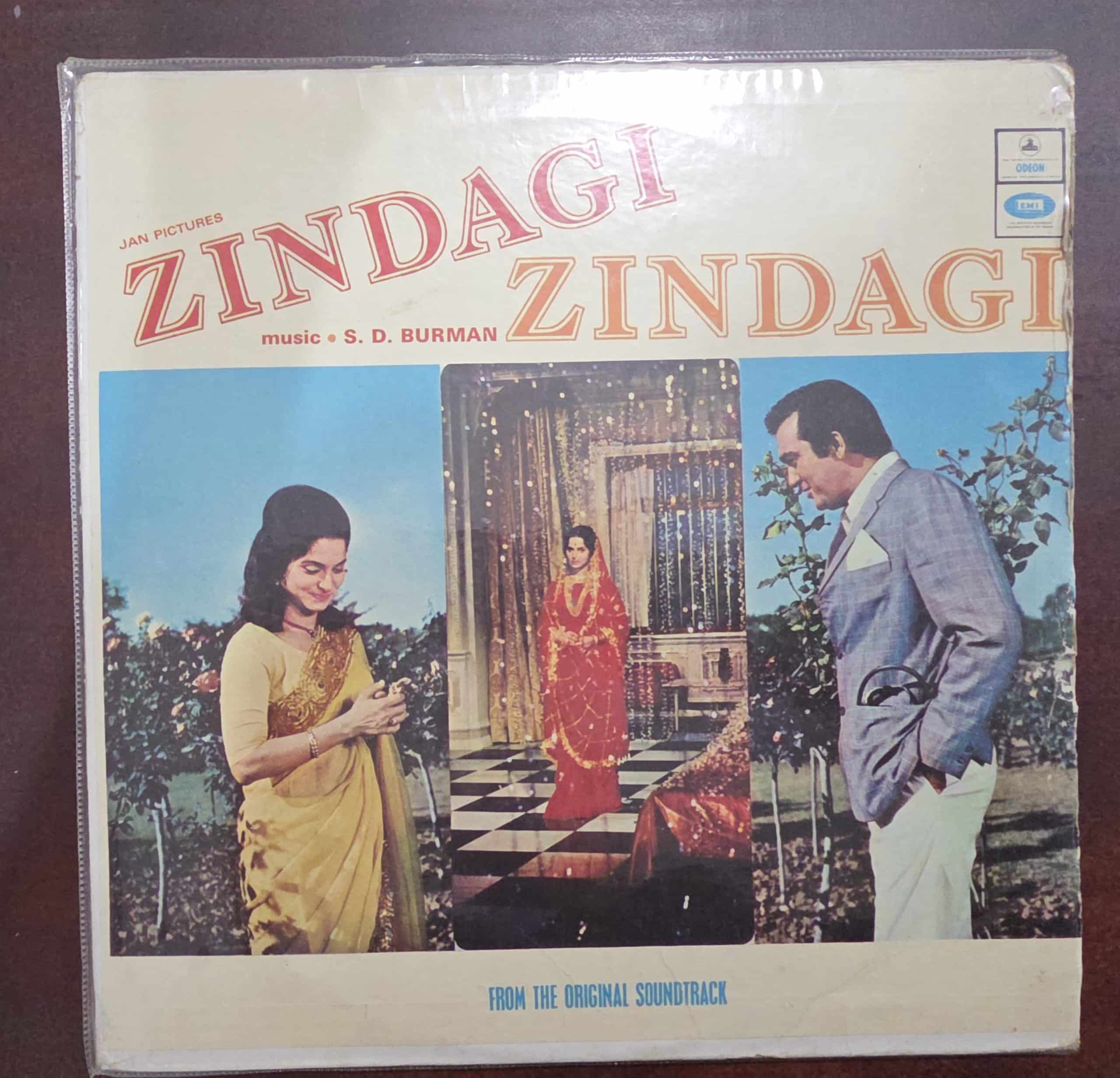 Zindagi Zindagi - Record LP Vinyl Vintage - Bollywood