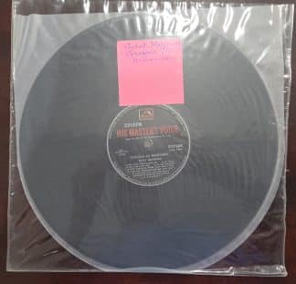 Ghazals To Remember (No Jacket) - Talat Mahmood - Record LP Vinyl Vintage - Bollywood