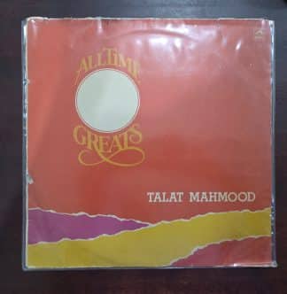 All Time Greats - Talat Mahmood - Record LP Vinyl Vintage - Bollywood