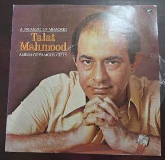 A Treasure Of Memories - Album Of Famous Geets - Talat Mahmood - Record LP Vinyl Vintage - Bollywood