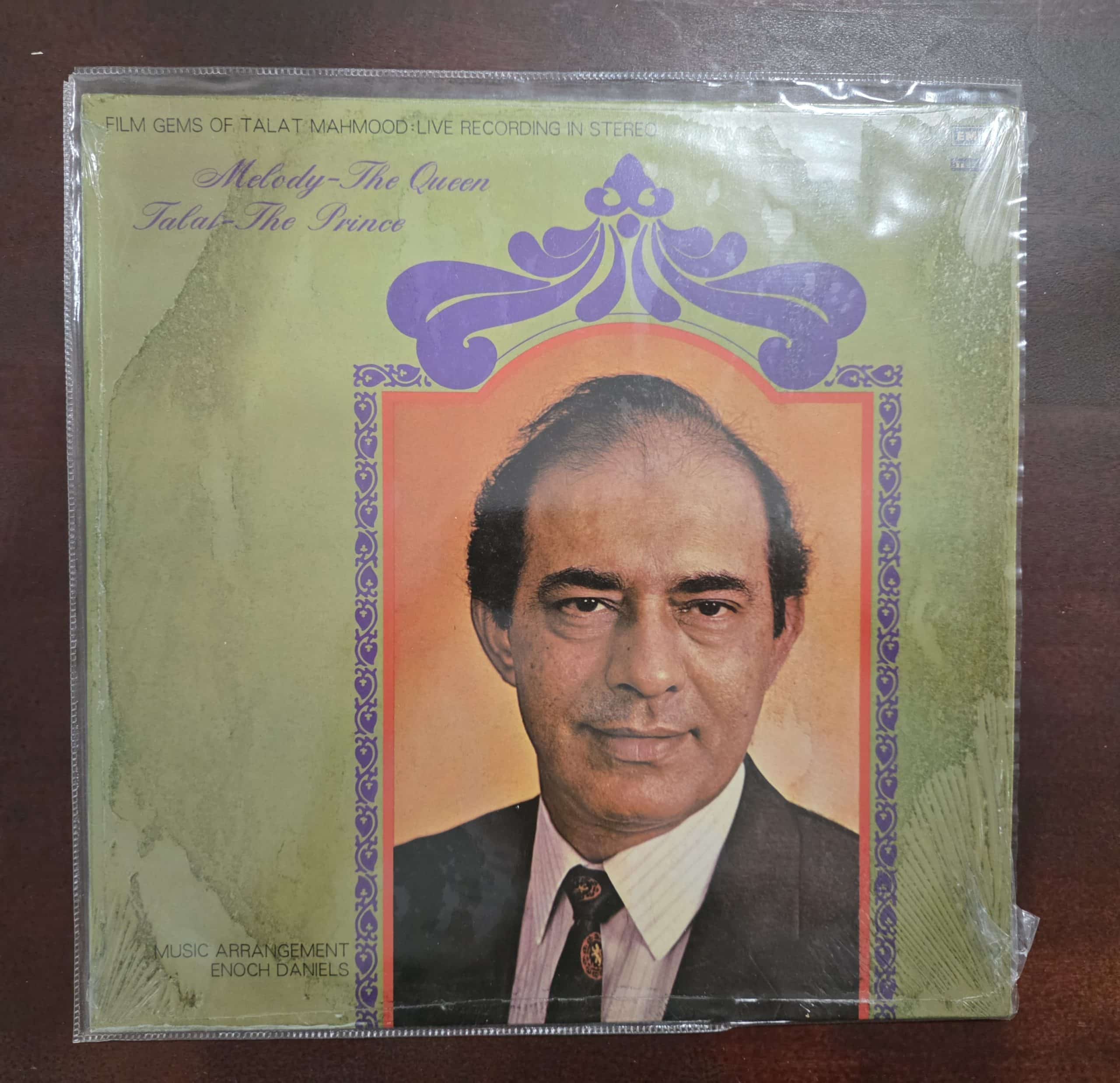 Melody- The Queen Talat- The Prince - Talat Mahmood - Record LP Vinyl Vintage - Bollywood