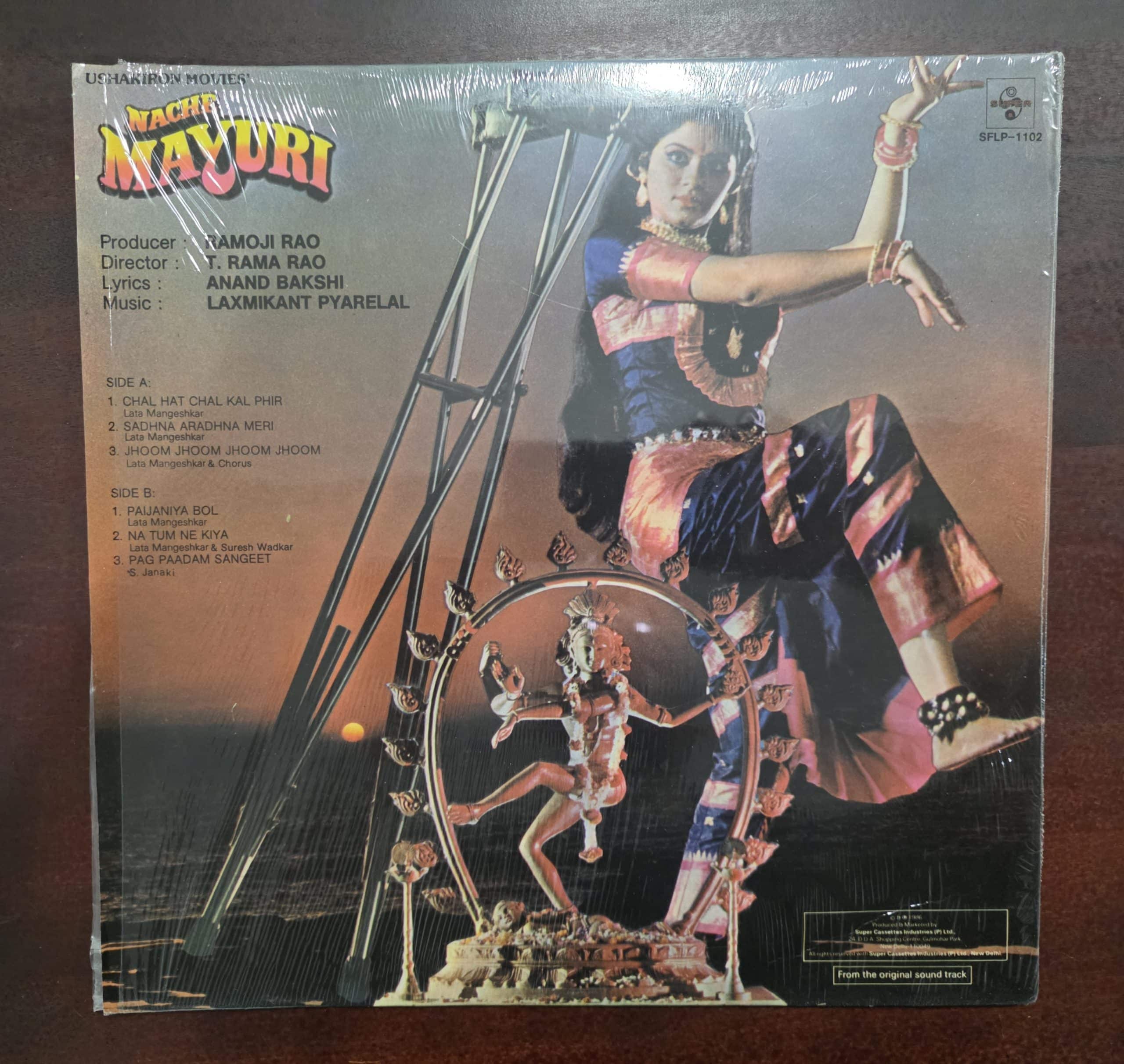 Nache Mayuri - Record LP Vinyl Vintage - Bollywood - Image 2