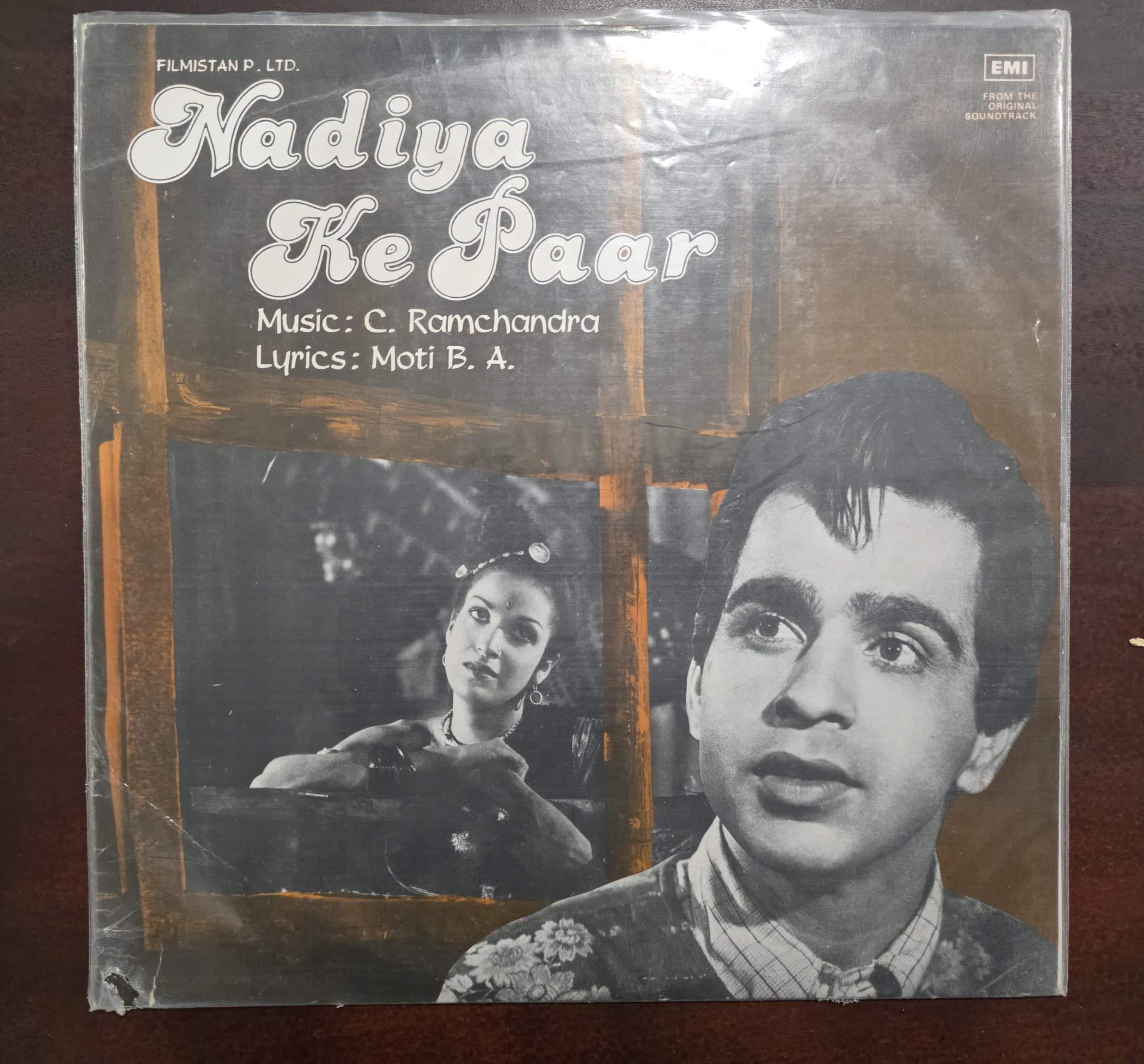 Nadiya Ke Paar - Record LP Vinyl Vintage - Bollywood