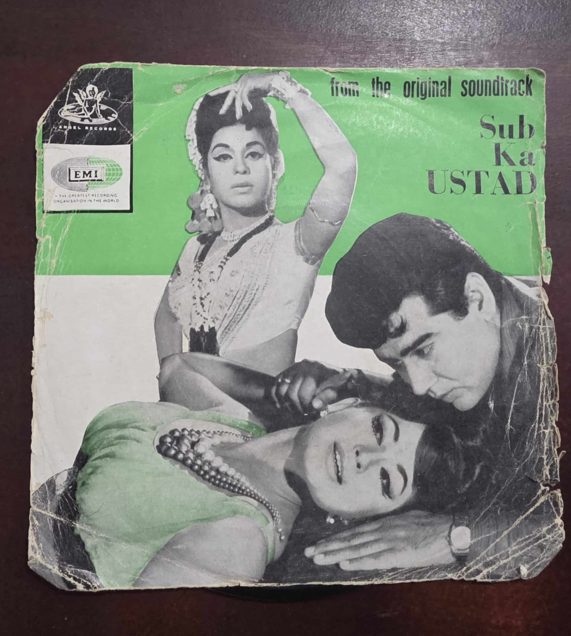 Sab Ka Ustad - TAE 1389 - Record EP Vinyl Vintage -Bollywood