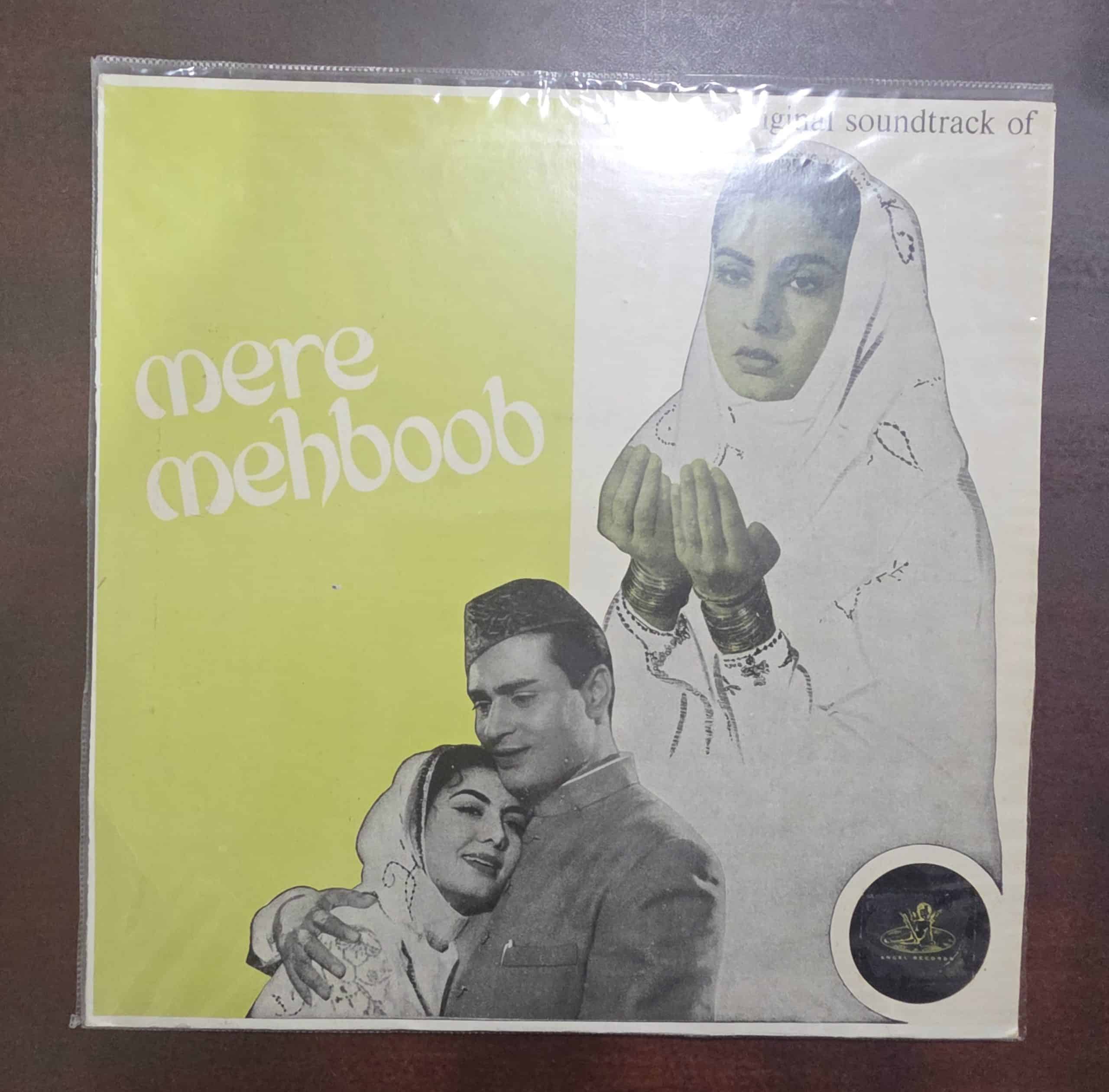 Mere Mehboob - Record LP Vinyl Vintage - Bollywood