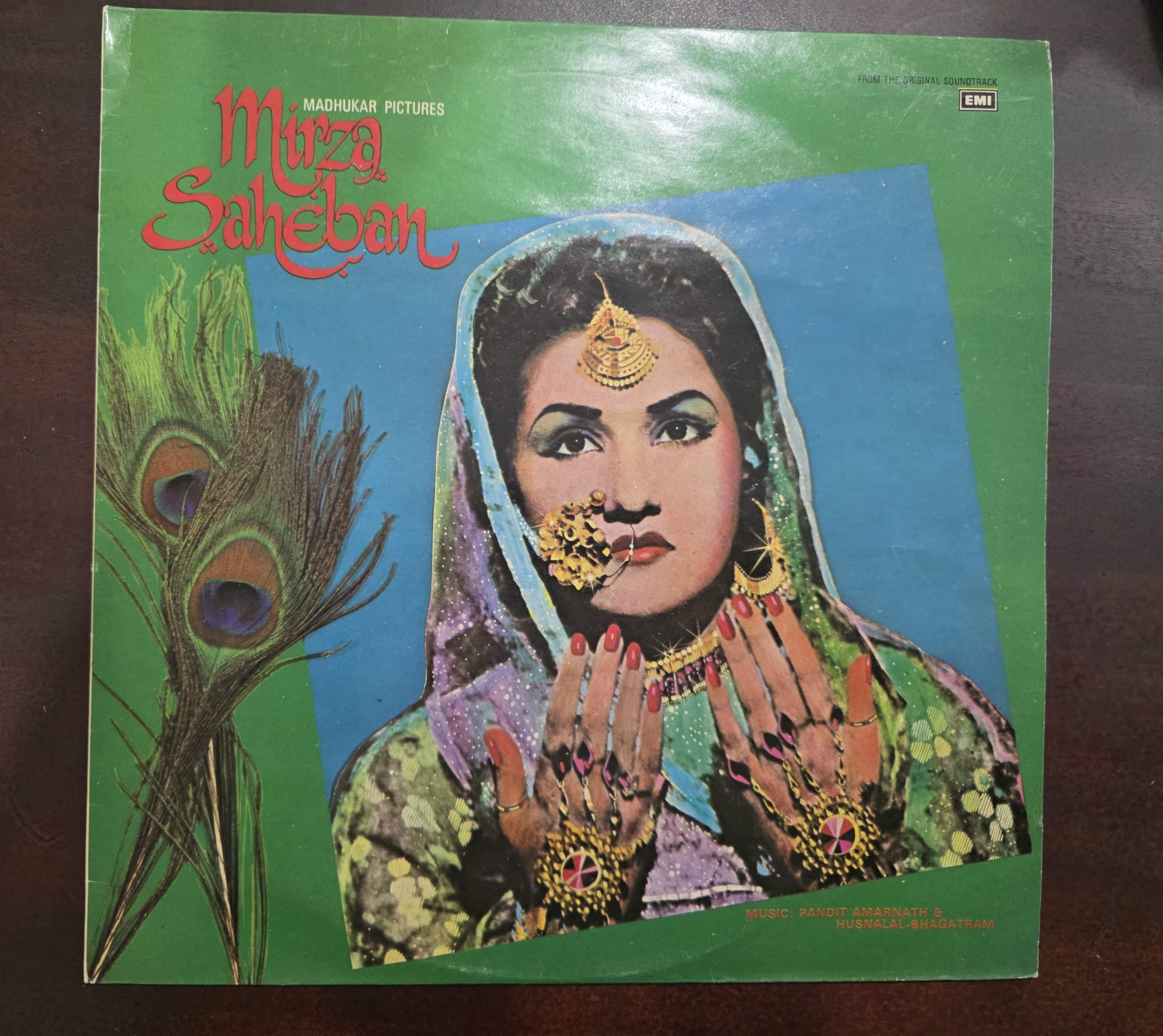 Mirza Saheban - Record LP Vinyl Vintage - Bollywood